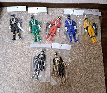 バンダイ 炎神戦隊ゴ-オンジャ-ソフビ7体+超全集 Amazon.co.jp: 戦隊ヒーローシリーズ 炎神戦隊ゴーオンジャー 7