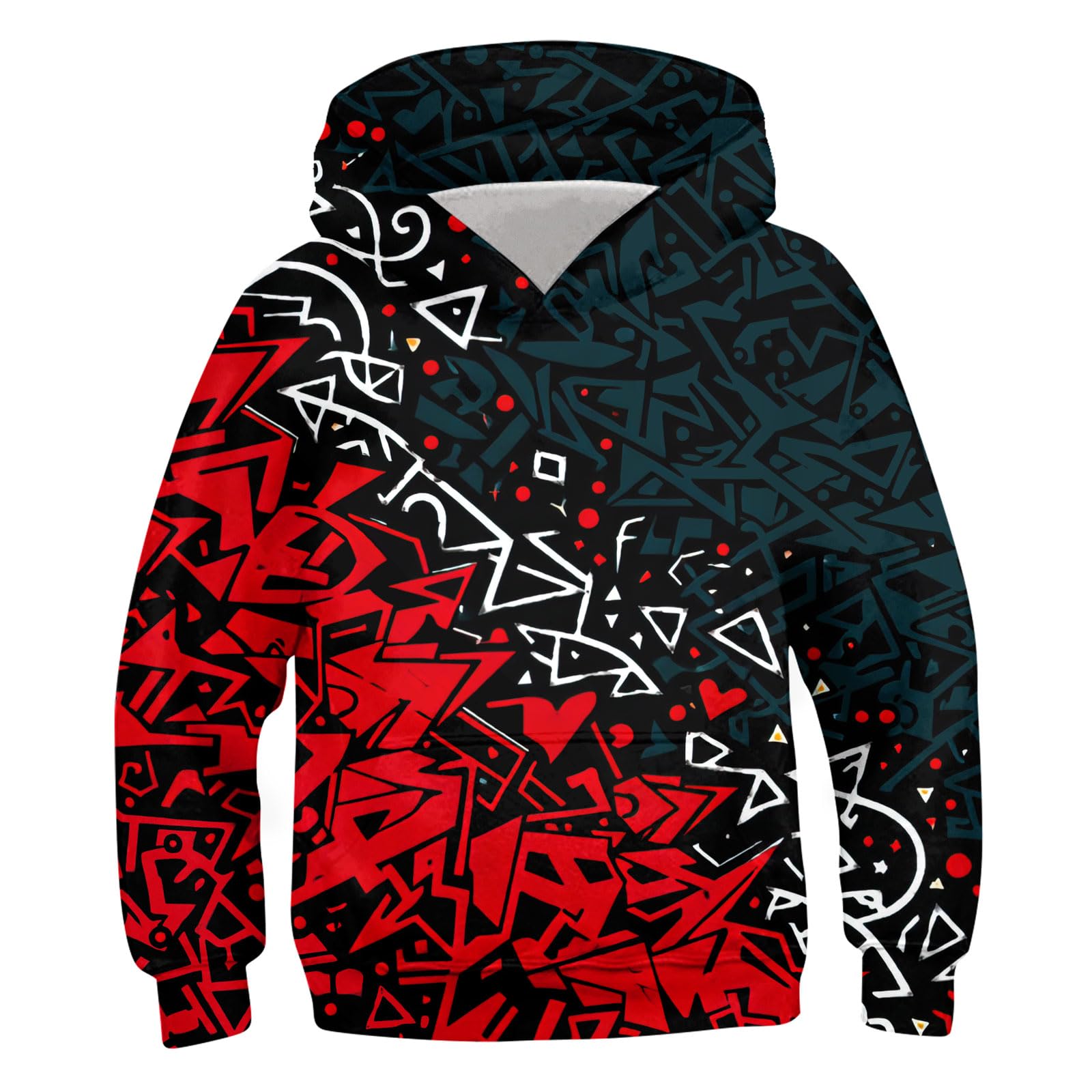 Belovecol Boys Hoodies 3D Printed Hooded Sweatshirts with Pocket for 6-16Y