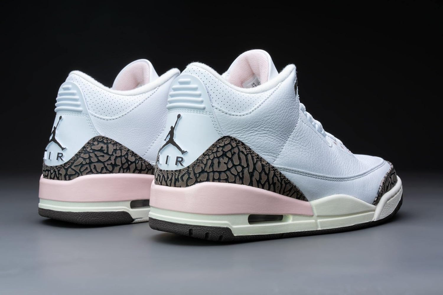 Air Jordan 3 Neapolitan Womens Lifestyle Shoes (White/Pink) Limit One Per Customer