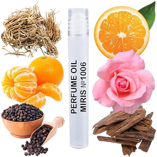 MIRIS nro. 1006, inspirado en Aoud Sense, aceite de perfume unisex de larga duración para mujeres y hombres Roll-On, Rollerball 0.34 fl oz (10 ml)