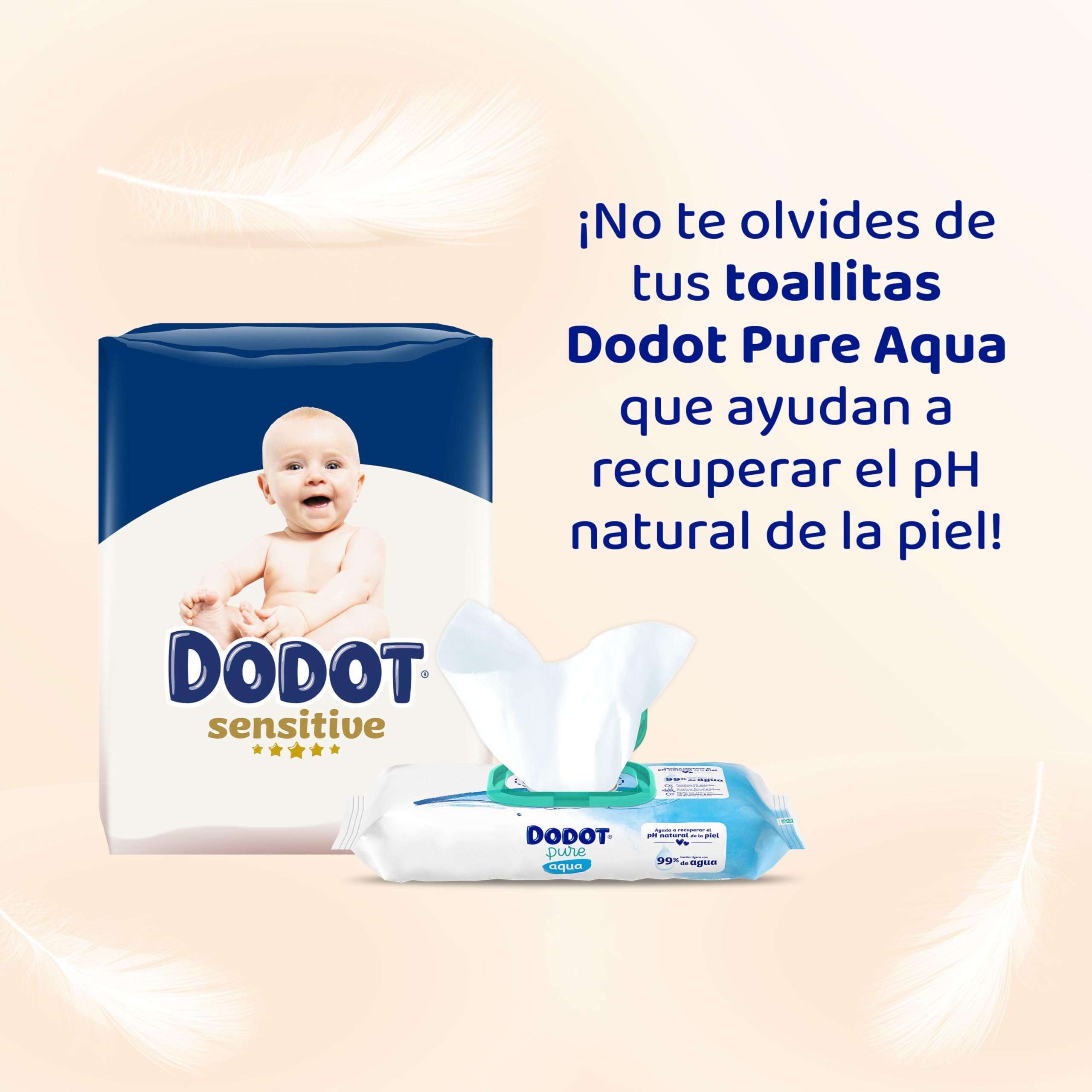 Dodot Sensitive Talla 3, 78 Pañales, 6kg-10kg, Hasta Una Noche 100% Libre De Fugas Y Cuidado De La Piel — view 12