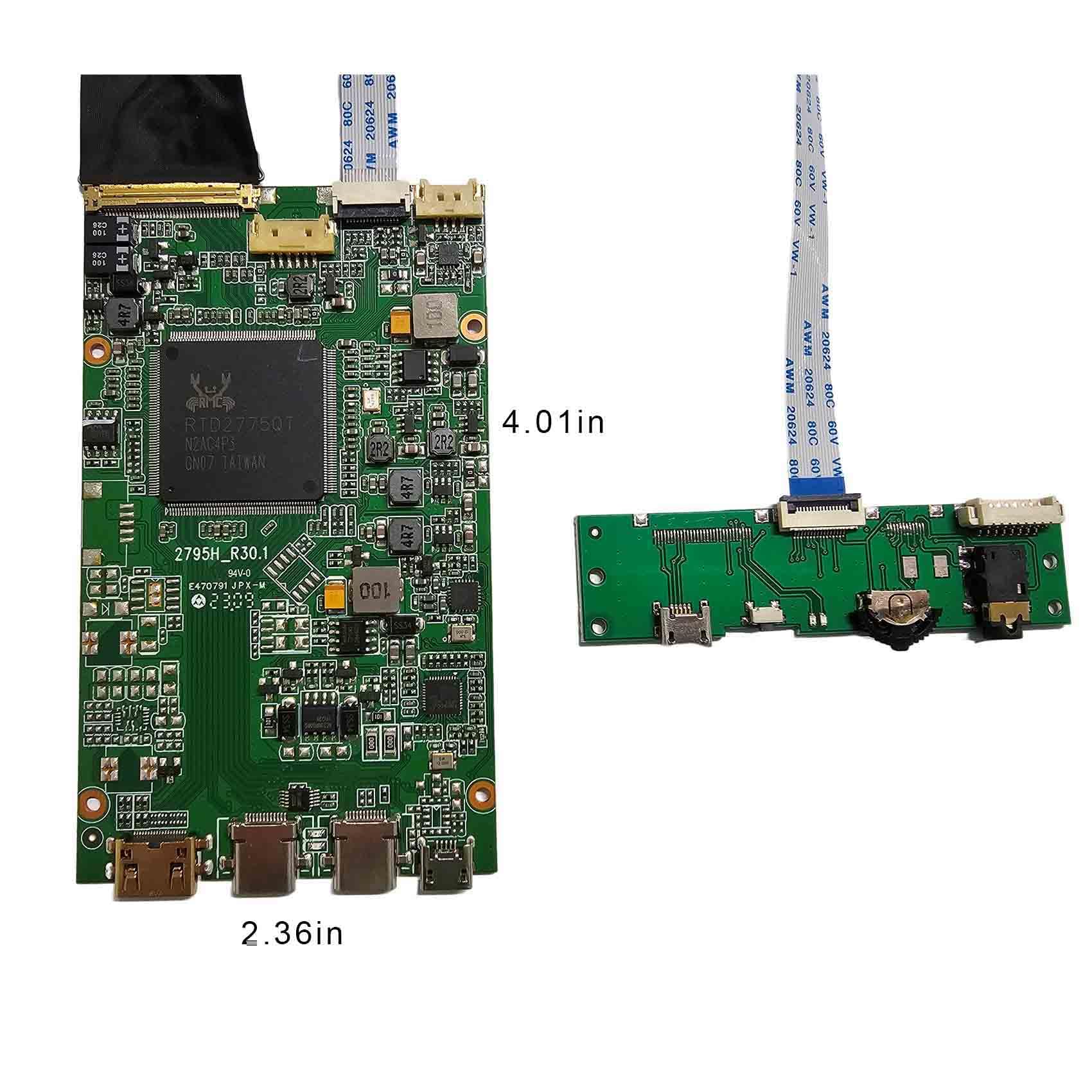 Amazon.co.jp: VSDISPLAY タイプC LCDコントローラー基板 対応 15.6