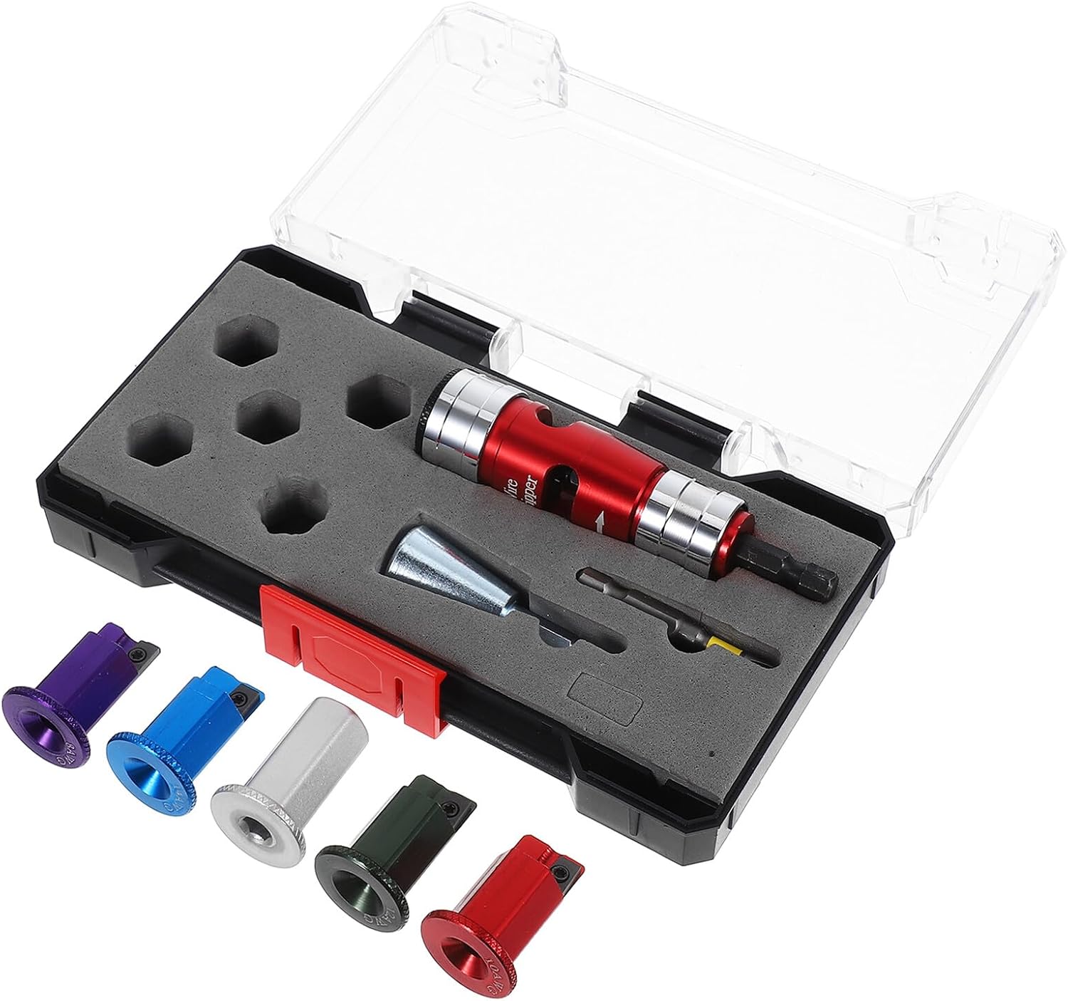 Electric Wire Stripper Tool Set 8Pc with Stranded Wire Stripper for Home Electrical Projects Standard Cable Stripping and Twisting Kit