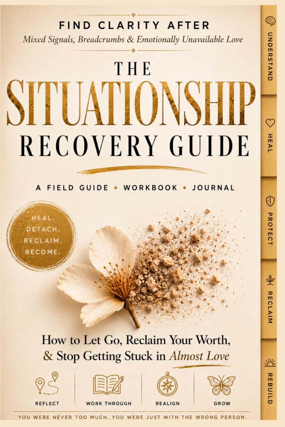 The Situationship Recovery Guide: Find Clarity After Situationships, Breadcrumbs, & Emotionally Unavailable Love: How to Let Go, Reclaim Your Worth, & Stop Getting Stuck in Almost Love