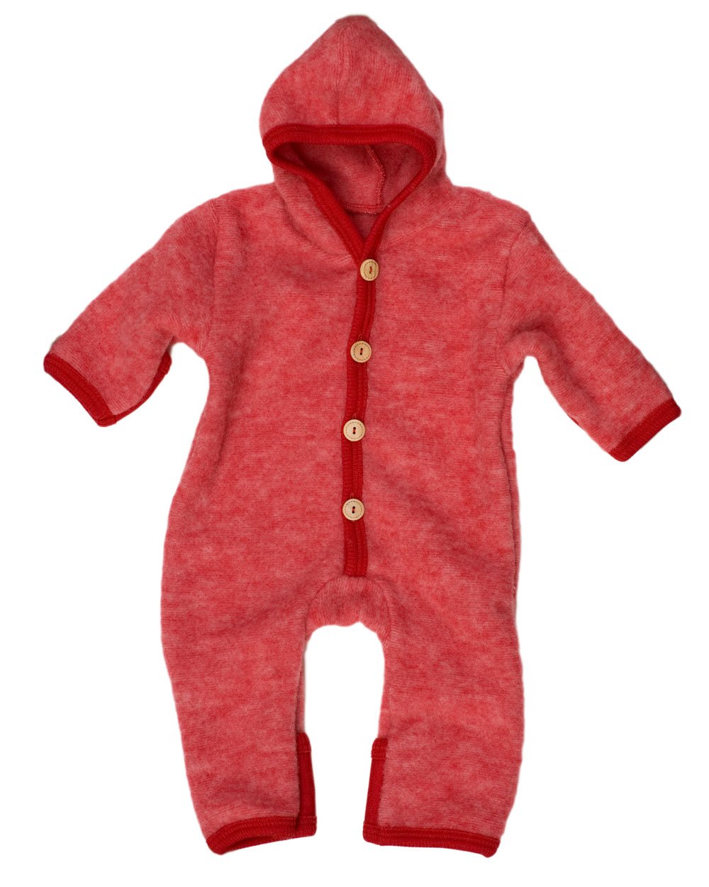 Cosilana, NEU Baby Fleece Overall mit Umschlag, 60% Schurwolle (kbT), 40% Baumwolle (KBA)