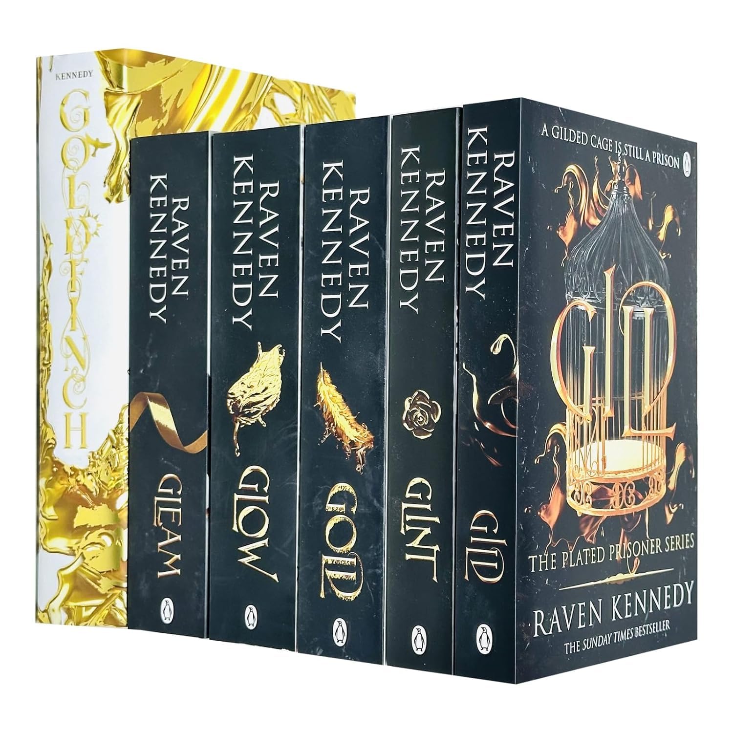 The Plated Prisoner Series 6 Books Collection Set By Raven Kennedy
