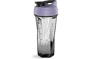 HELIMIX 2.0 Vortex Blender Shaker Bottle Purple