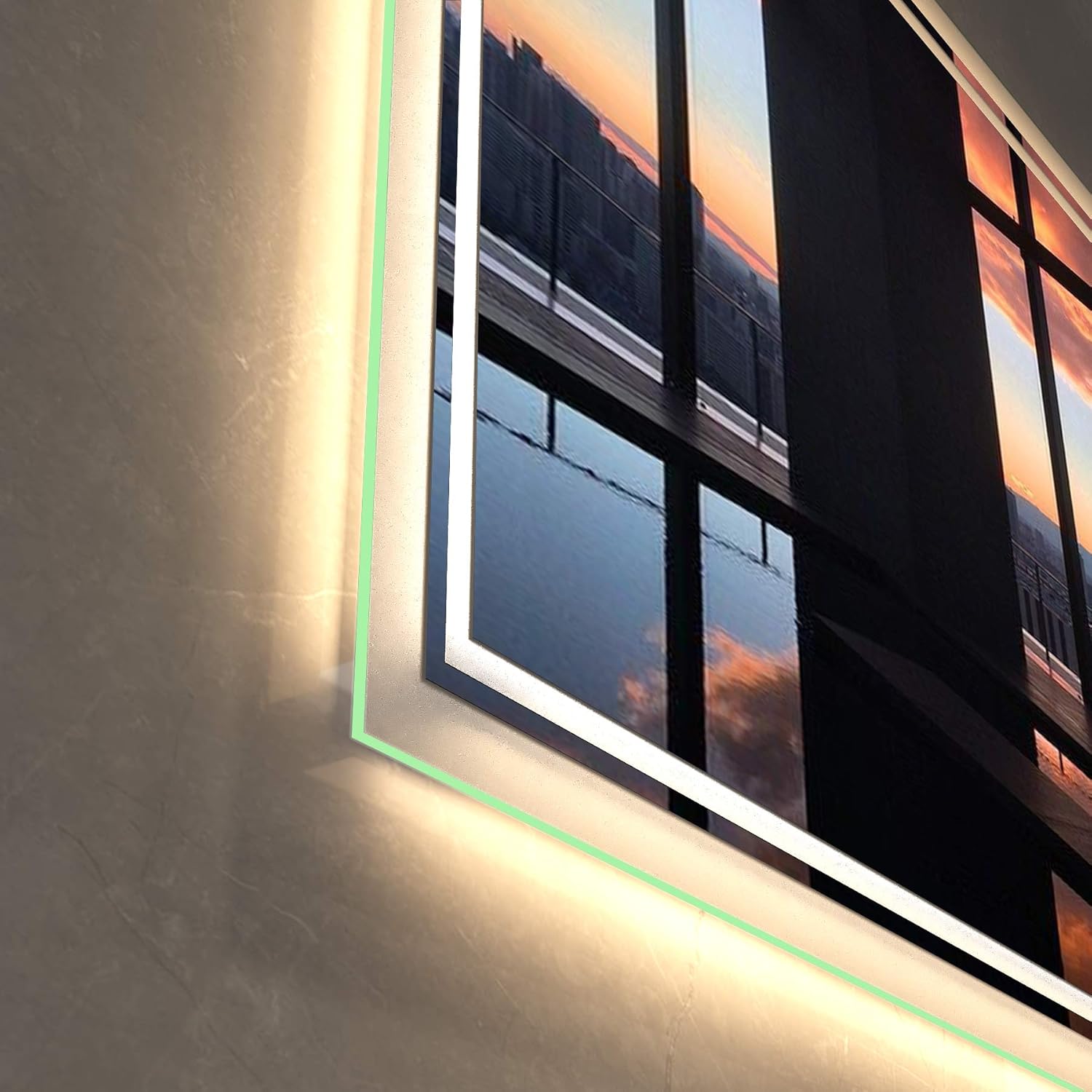 Blасk Frіdау - 50% оƒƒ JORYOO 32x24 inch Anti-Fog Lighted Bathroom Mirror, 5000 High Lumen LED Wall Vanity Mirror, Anti-Fog Separately Control LED Wall Mounted Mirror, Adjustable Color Temperature&Brightness, ETL&UL Listed Nеw Arrіvаlѕ JORYOO 32x24 inch Anti-Fog Lighted Bathroom Mirror, 5000 High Lumen LED Wall Vanity Mirror, Anti-Fog Separately Control LED Wall Mounted Mirror, Adjustable Color Temperature&Brightness, ETL&UL Listed