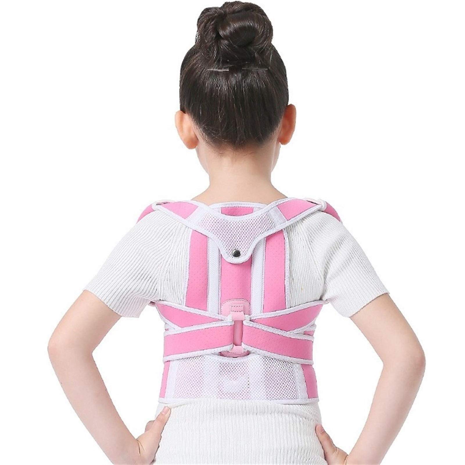 Ceinture de soutien dorsal bleu taille M idéale pour les devoirs et l'école des enfants - 7