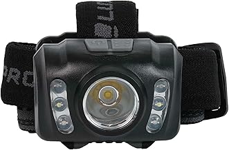 LUXPRO LED Headlamp - Bright 300 Lumen Head Lamp for Outdoors, Camping & Hiking - 6 Light Modes White, Green & Red Light - IPX4 Waterproof - Adjustable Headband - LP345V2 - Batteries Included