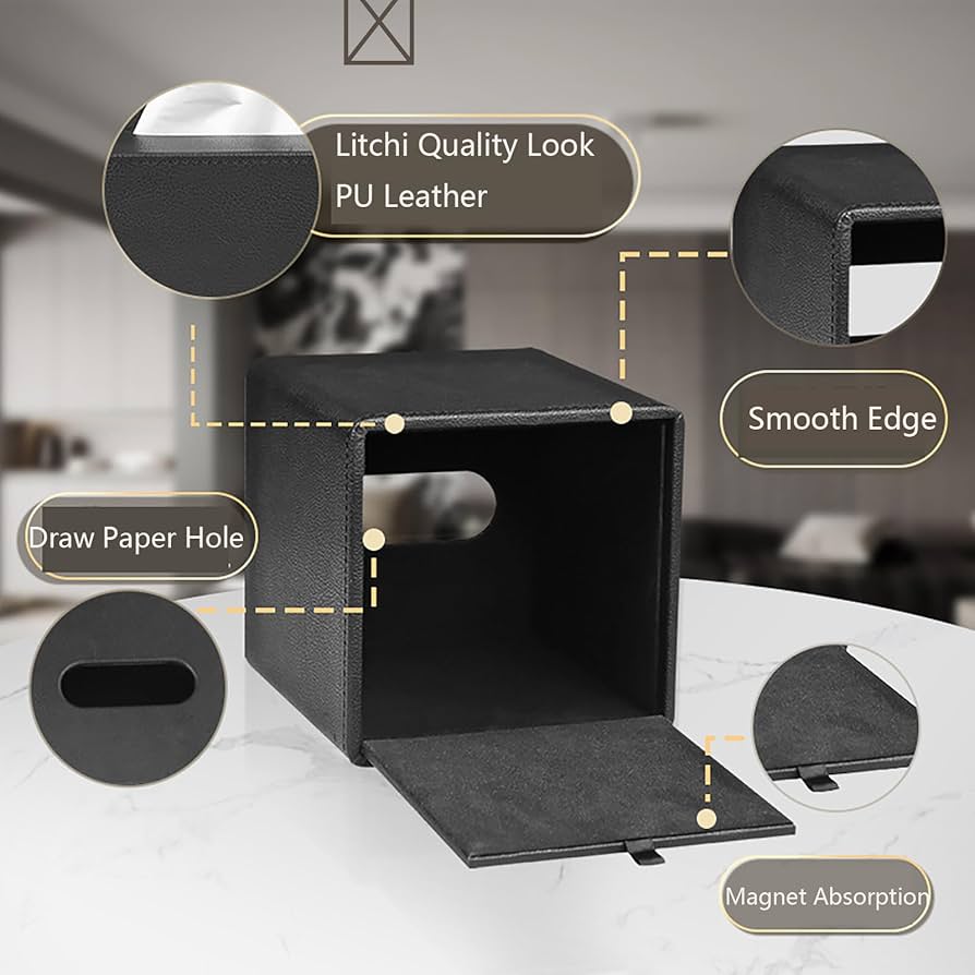 【定価33,000円】アルドキップ　ティッシュペーパーホルダー　本革 定価33,000円】アルドキップ ティッシュペーパーホルダー 本革