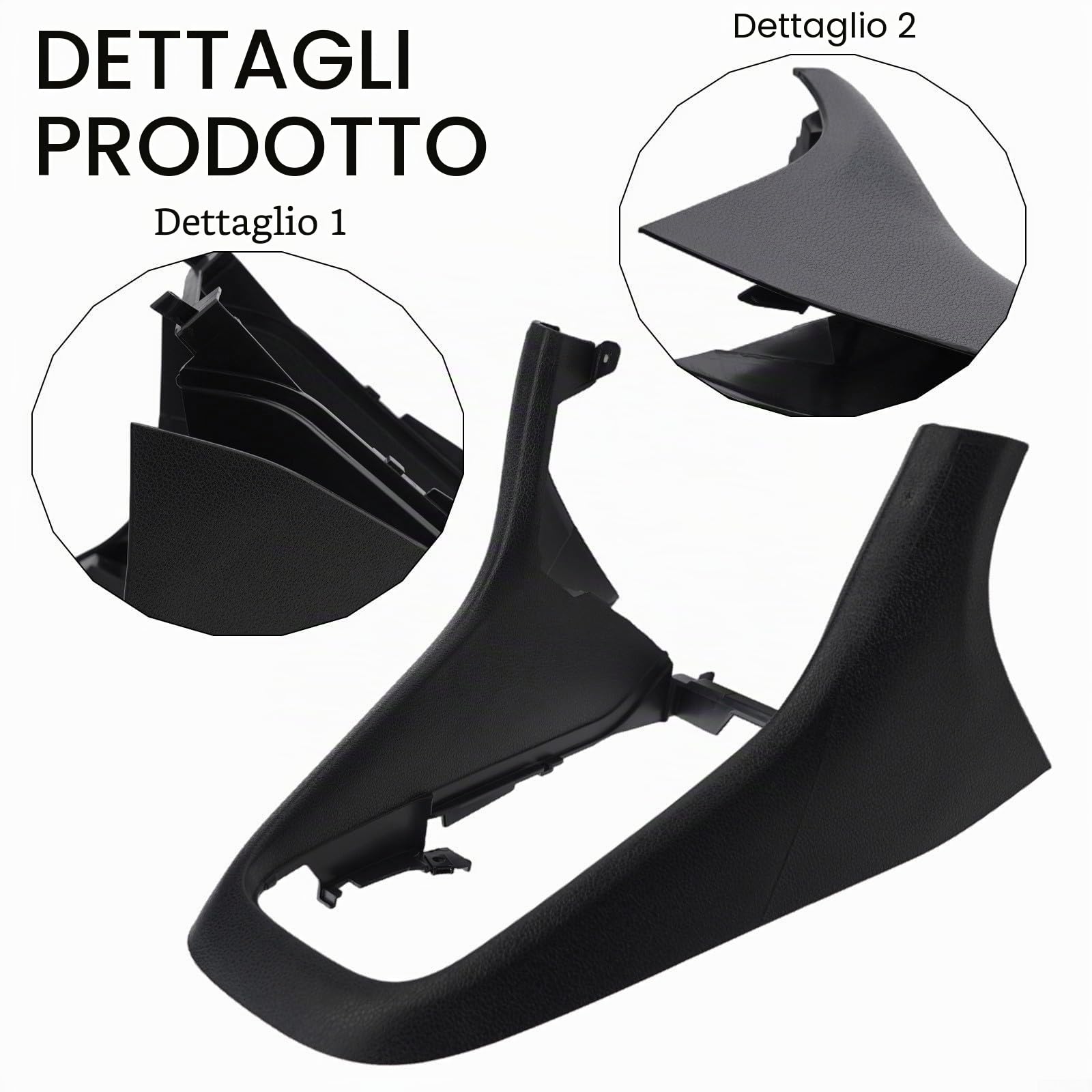 Per Golf 6 MK6 Telaio Console Centrale Trim Copertura Pannello Cambio Facile Da Installare E Pratico ABS Plastica Trim Panel Accessorio