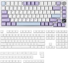 EPOMAKER AK820 Pro 75% Wireless Mechanical Keyboard+Glintrix PBT Shine Through Keycaps