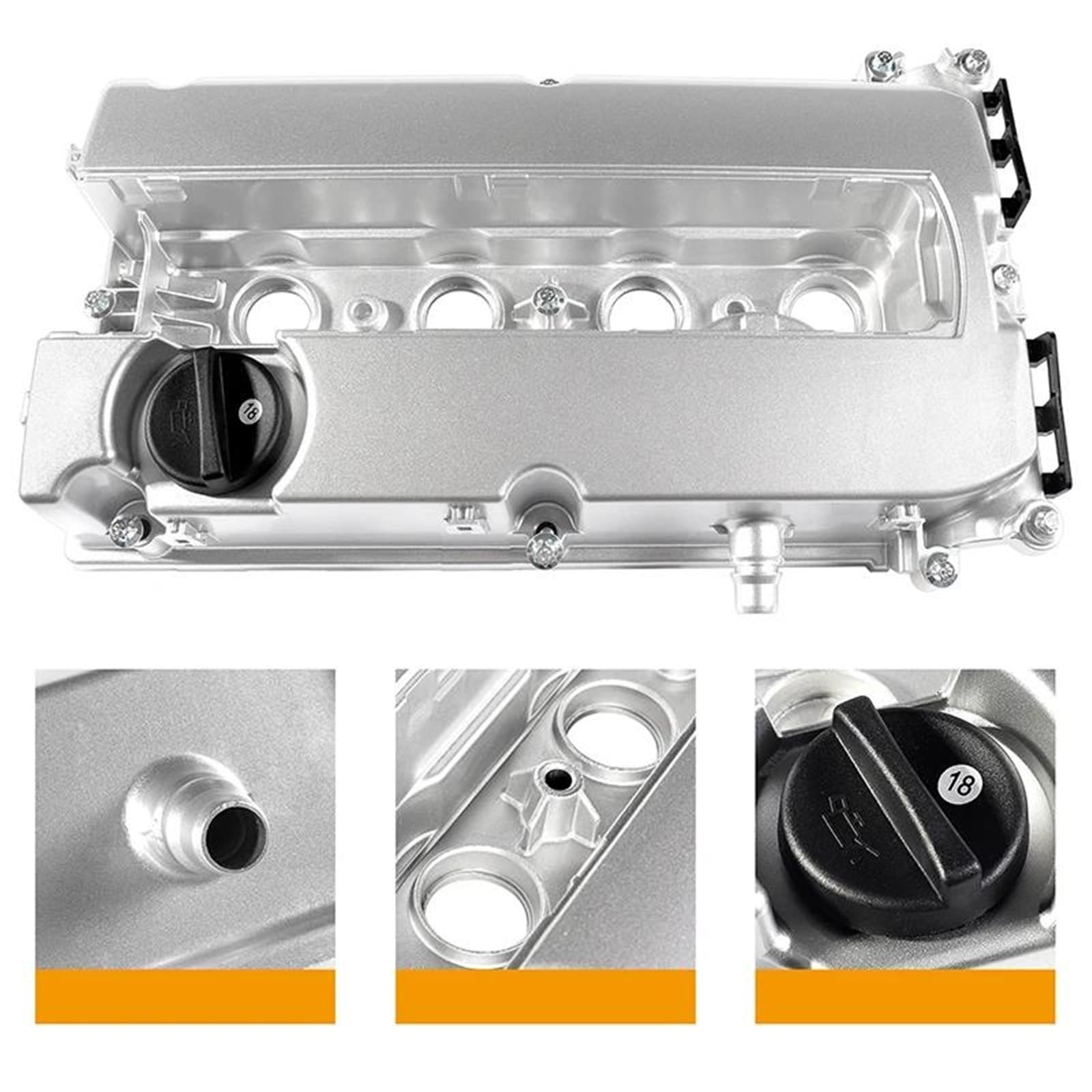 Tapa de culata Tapa De Válvula Con Junta Para Opel Para Vauxhall Para Astra H Para Meriva A Para Insignia Para Zafira 55564395 55558673 Junta de tapa de válvula