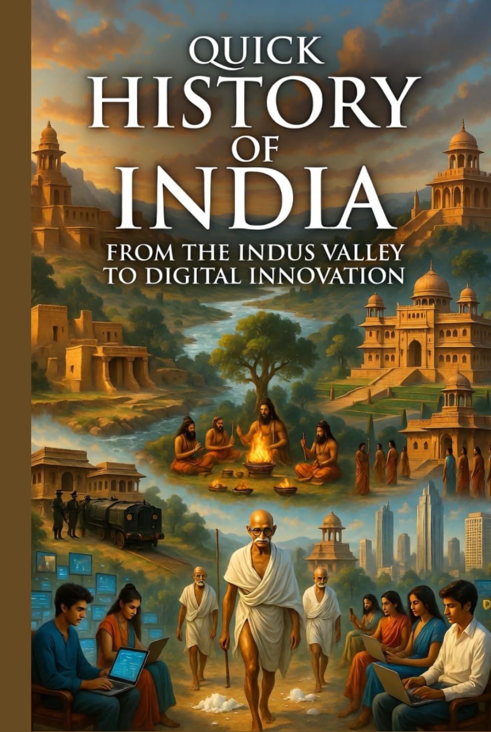 Quick History of India: From the Indus Valley to Digital Innovation: A Complete Guide to India’s Civilization, Culture, and Modern Transformation (Quick History Series)