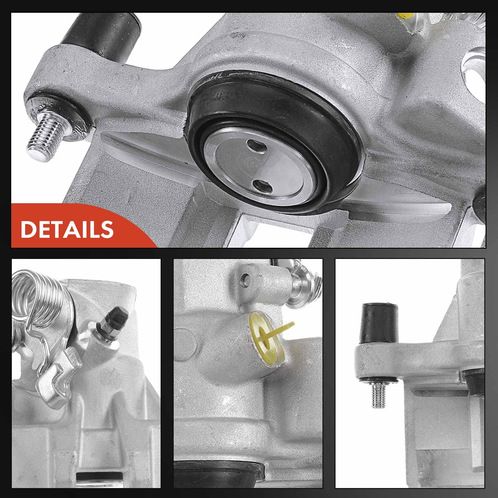 Frankberg Pinza Freno Posteriore Sinistra allum.i.n.io Compatibile con C-Max Focus II Cabriolet/Turnier Focus III 3 Limousine C30 S40 II V50 Replace# 8603735