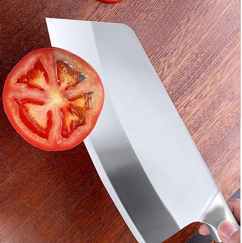 Meat Cleaver,Cleaver Knife Kitchen Chef Knife for Meat Slicing Fish Sushi Beef Cook Cleaver Knives Vegetable Cutter Cooking Tools