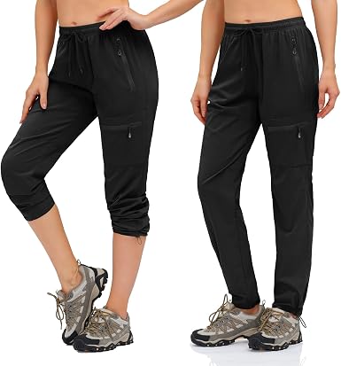 Amazon.com: KMISUN - Pantalones de senderismo para mujer, peso ligero al  aire libre, de secado rápido, con UPF 50 bolsillos con cremallera : Ropa,  Zapatos y Joyería