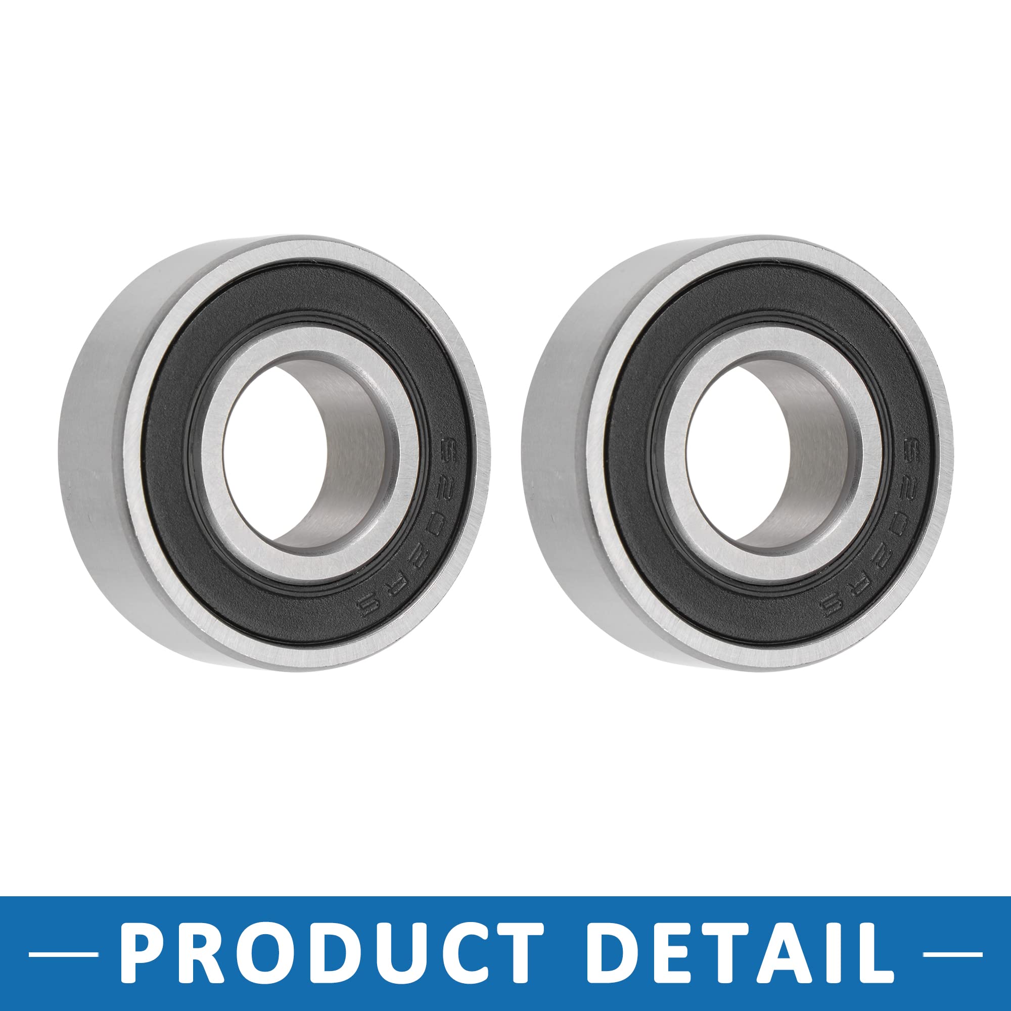 ABSOPRO 6202RZ Rillenkugellager – Doppelt Abgeschirmt, 15x35x11 Mm, Für Motoren Und Förderanlagen