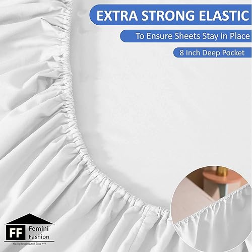 Miniatura 3 de RV-Sheets (70 x 80 pulgadas) RV Camper King Juego de sábanas de 600 hilos 100% egipcios para autocaravanas, caravanas, cámper, barco, suave, lujoso,