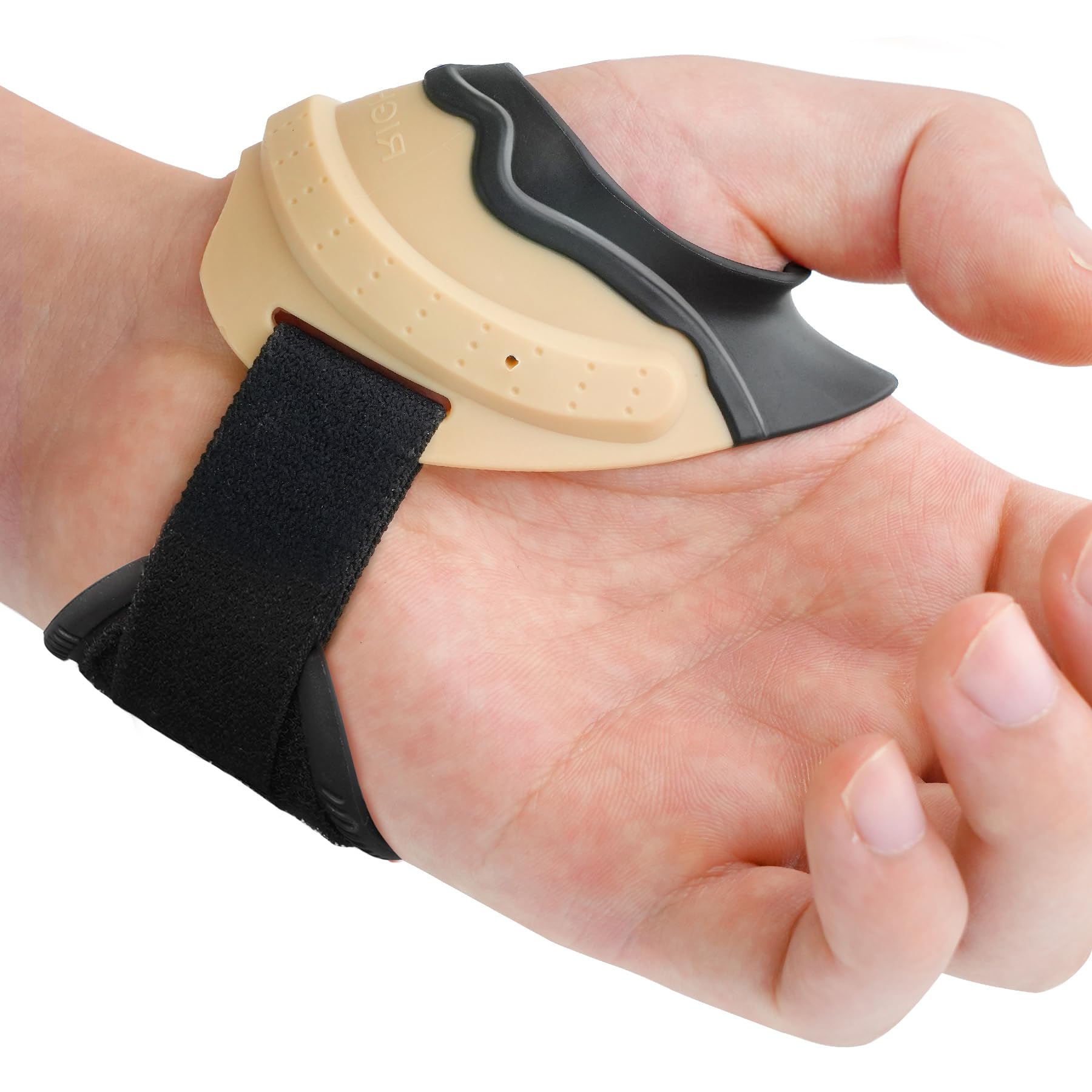 Velpeau CMC Thumb Brace for Arthritis Pain and Support, with High Elasticity and Anti Slip Wrist Strap, Comfortable Thumb Splint Stabilizer for