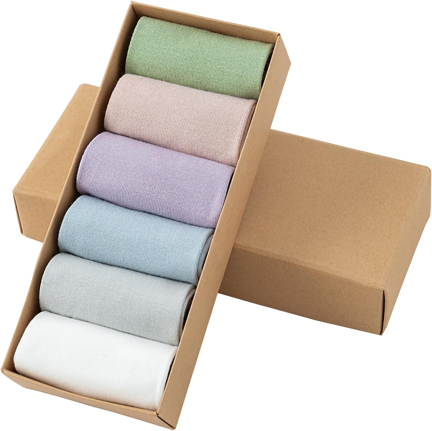 Women's Mini Crew Ankle Socks Pure Cotton Athletic Casual All Season Socks for Women - Image 7