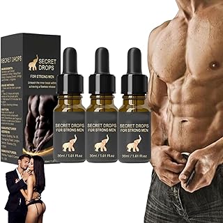 Secret Drop,Aafq Secret Drops for Strong Men,Enhanced Secret Drops,Secret Happy Drops,Pleasure Peak Oral Drops,Enhancing Sensitivity & Pleasur Boost Energy Levels (3 Pcs)