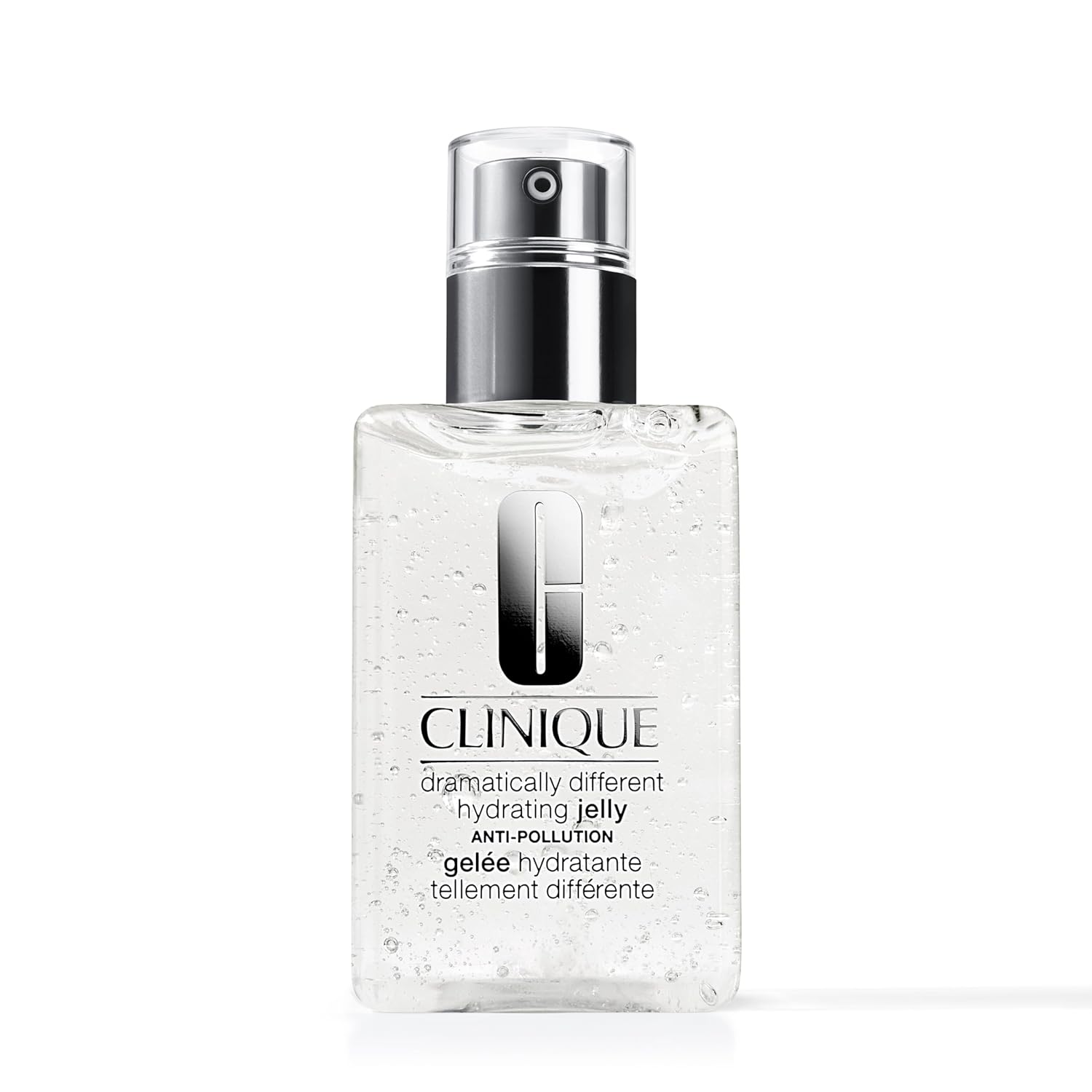 Clinique Dramatically Different Hydrating Jelly Lightweight Oil Free Face Moisturizer With Hyaluronic Acid For All Skin Types