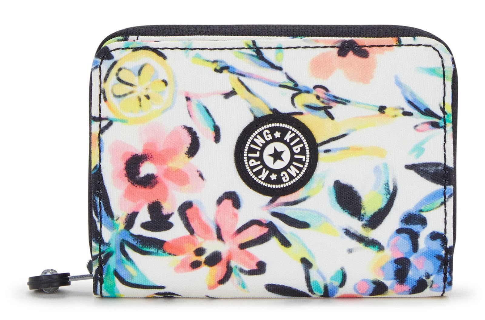 Kipling Money Love Medium Wallet, Cocktail Floral (Orange)
