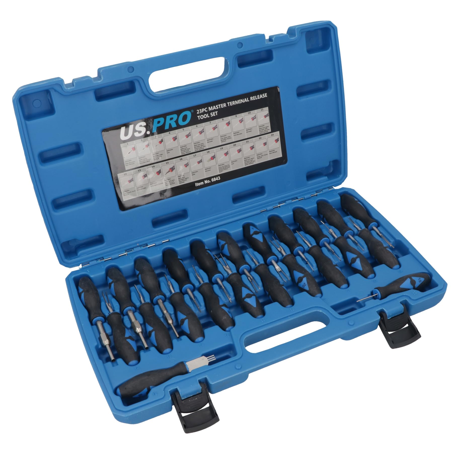 AB Tools-US Pro Uniwersalny zestaw narzędzi do usuwania odłączania, 23 szt