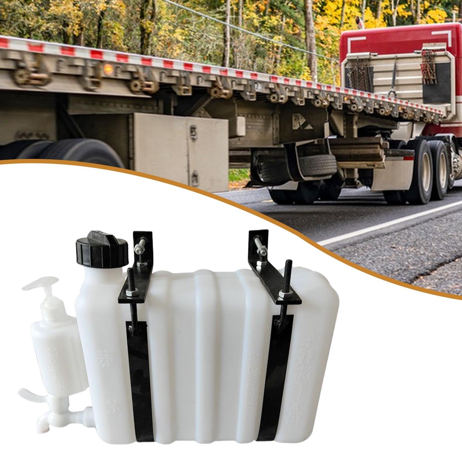 Réservoir d'eau pour Camping-Car | Réservoir de Stockage d'eau de 9 L avec Robinet | Carafe à Eau, réservoir d'eau Utilitaire Portable, Transporteur d'eau pour Camion, remorque, Camping-Car