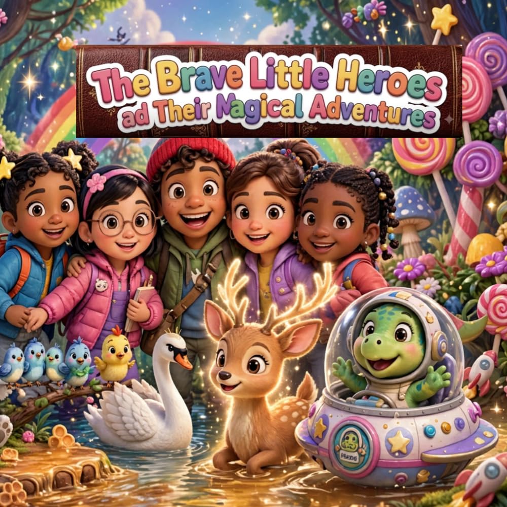 The Brave Little Heroes and Their Magical Adventures: Heartwarming Bedtime Stories of Courage, Kindness, and Friendship for Kids