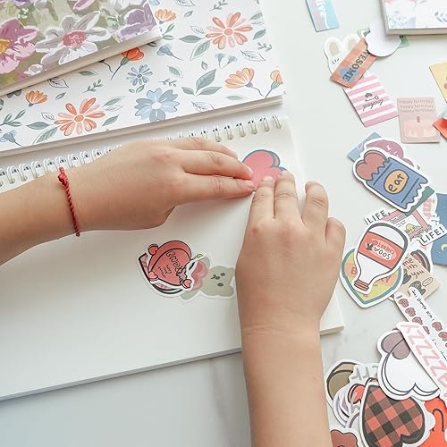 Miniatura 5 de 2 piezas de calcomanías para coleccionar, álbum de calcomanías reutilizables para adultos con una espátula de plástico, álbum de calcomanías en