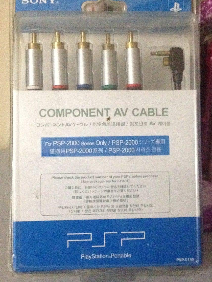 Sony PSP COMPONENT AV CABLE