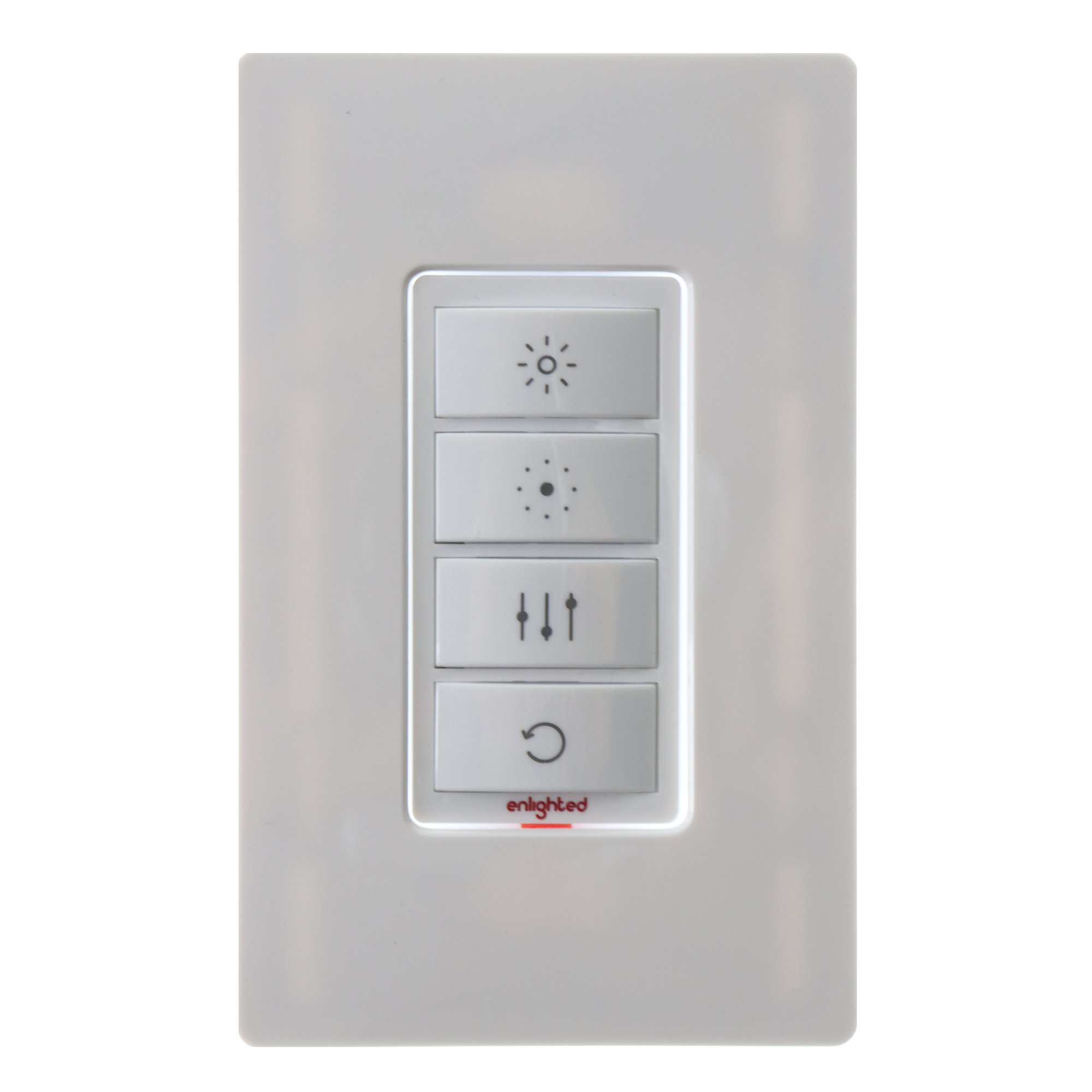 Enlighted Lighting WS-1-00 Room Controller Switch, 4-Button