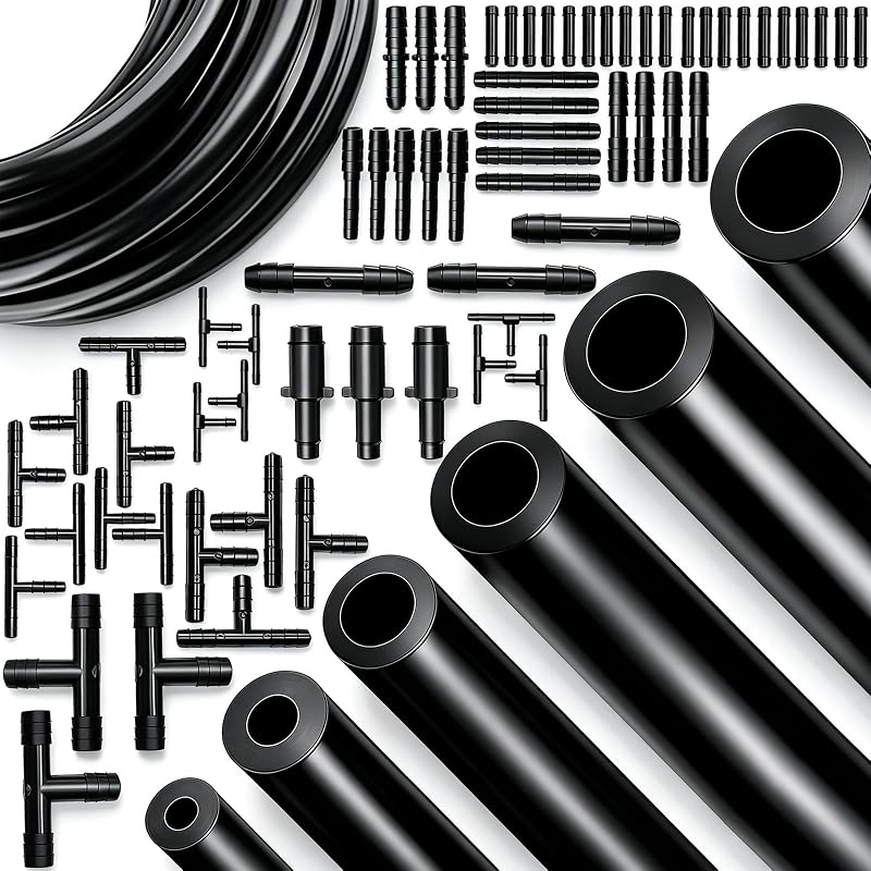 Kit de Mangueiras de Vácuo Tnisesm em Silicone com Conectores – 71 peças