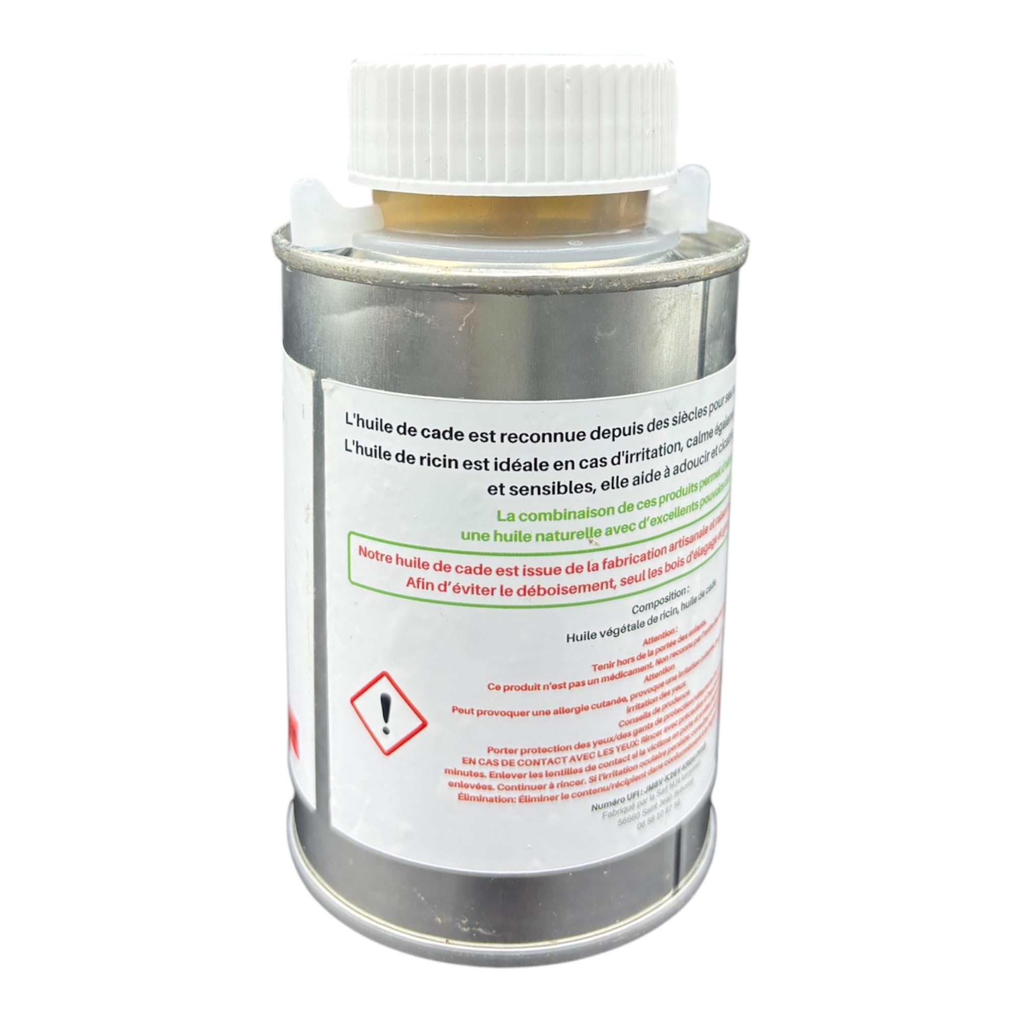 Huile cicatrisante et antiseptique pour poule 250 gr