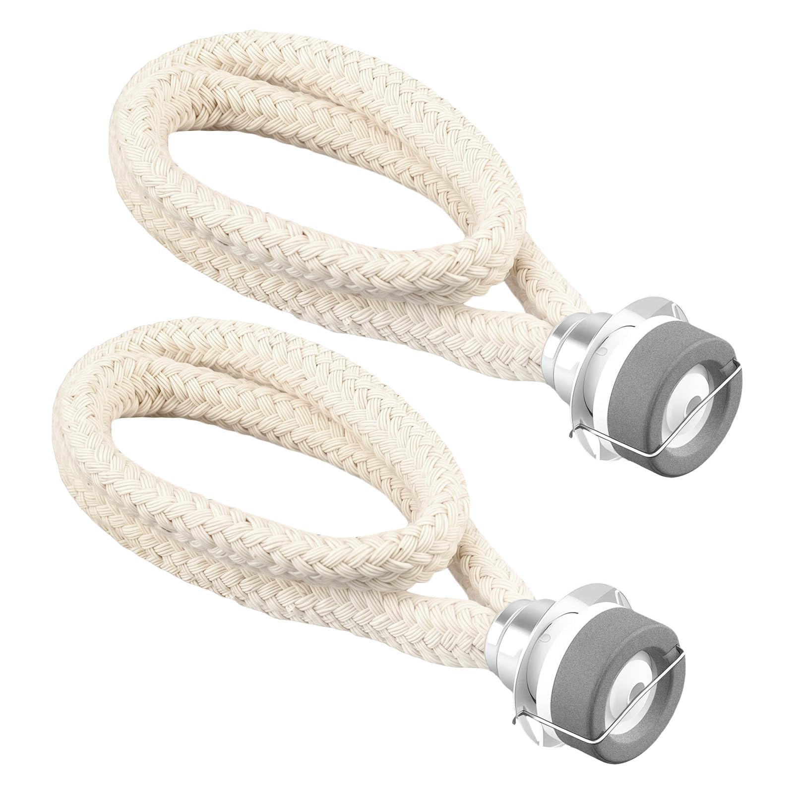 2 Piezas Mecha para lampara catalitica 18 mm, Repuesto para lámpara catalítica y lampara Aceite, Mecha lampara catalitica Compatible con Lampara Berger y Maison Berger, Color Plata
