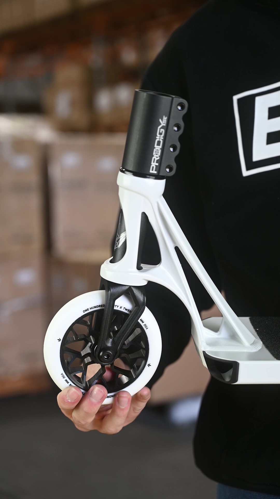 Envy Scooters Prodigy X Street Complete Scooter | White, Kick