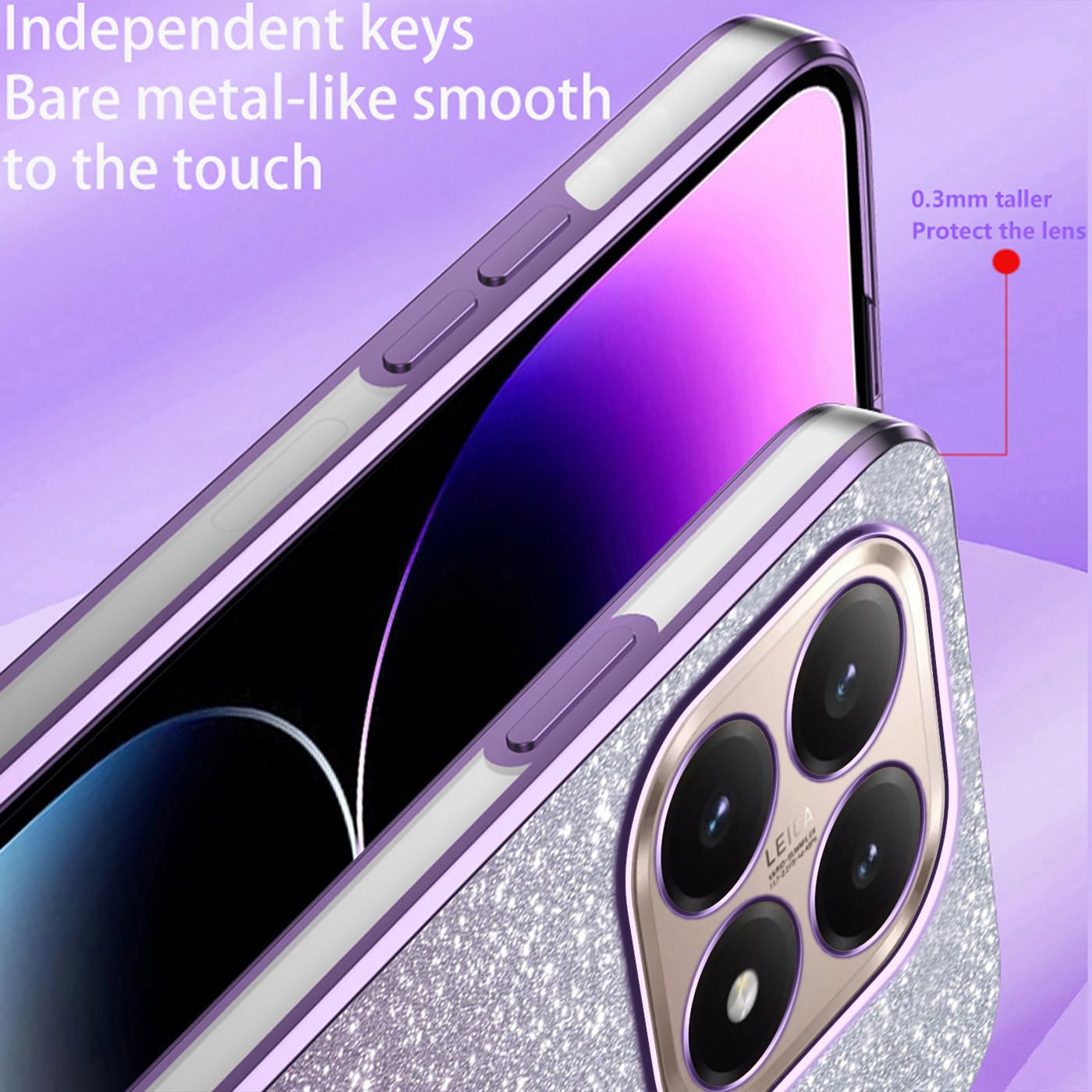 GOKEN Cover per Xiaomi Poco X5 PRO 5G, TPU Silicone Galvanotecnica