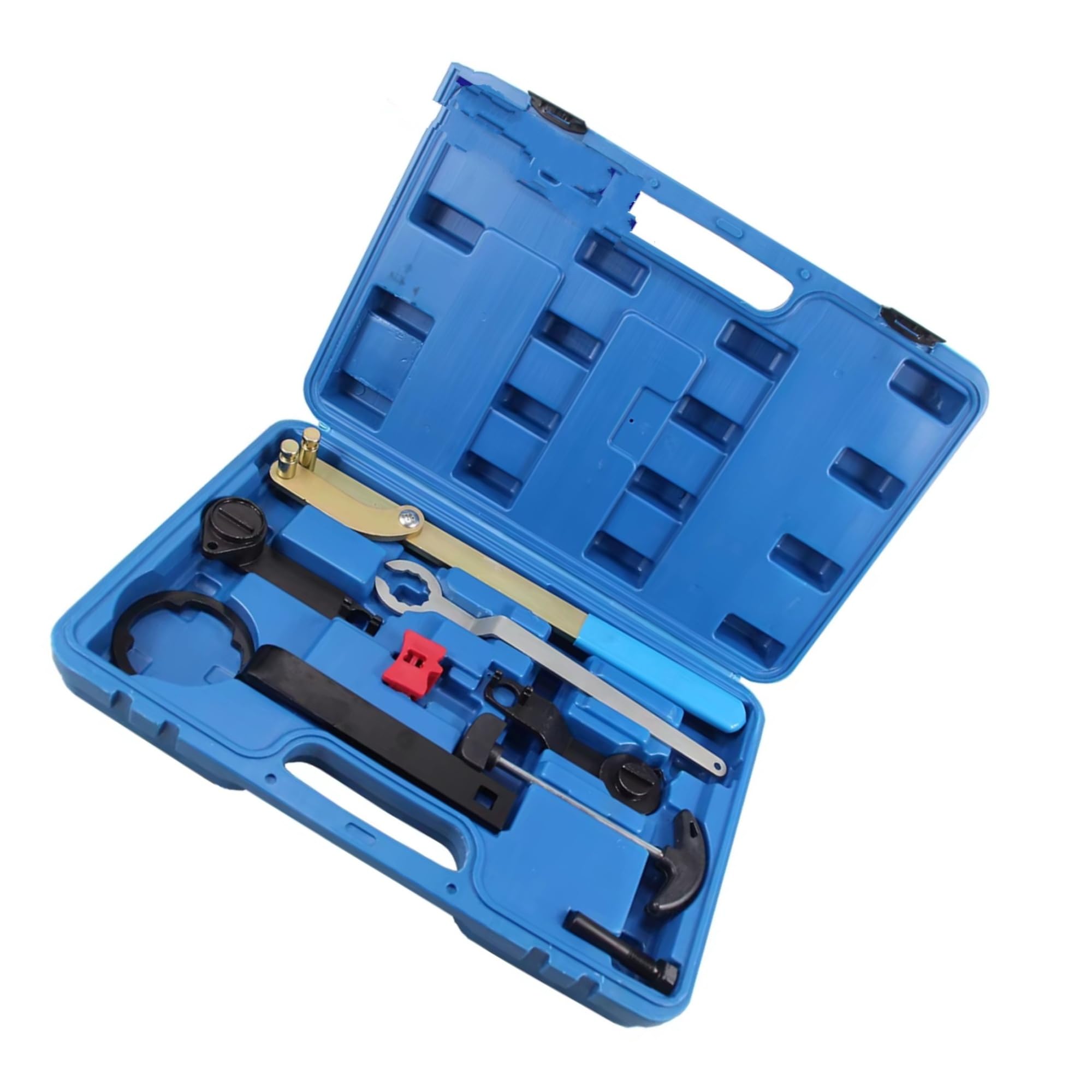 Herramienta tensora Para Seat Para Leon Para Toledo Juego Herramientas Sincronización Motor | Kit de herramientas de ajuste de bloqueo de árboles de levas de sincronización del motor 8 Uds T10172