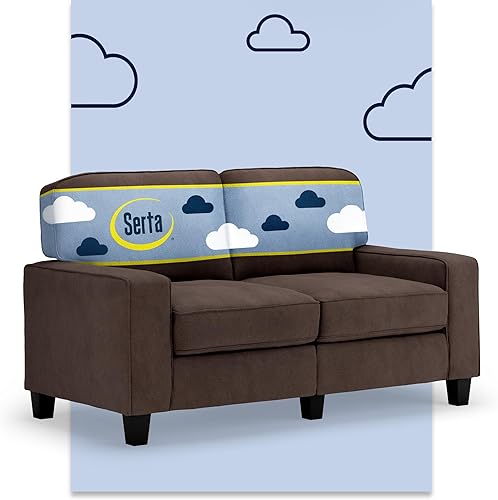 Miniatura 41 de Serta Palisades Sofás Tapizados para Sala, Sofá de Diseño Moderno, Tela, Bronceado Beige Bronceado,Beige,Marrón,Alforfón Beige,Marrón (Chestnut