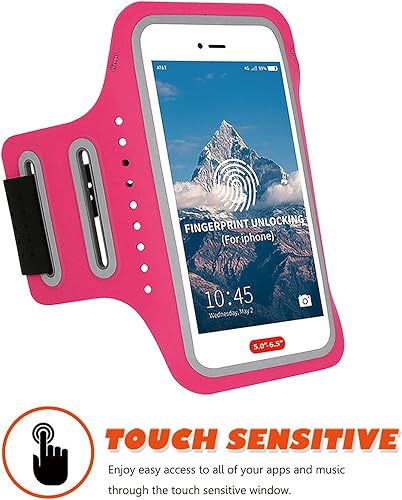 Miniatura 2 de Soporte de teléfono para correr para mujeres y niños, brazalete para teléfono celular iPhone 11 12 13 14 15 Pro Max Xs Xr X 10 8 7 6 Plus SE Mini