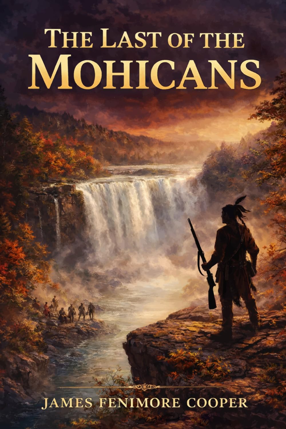 The Last of the Mohicans: Unabridged & Illustrated Book by James Fenimore Cooper