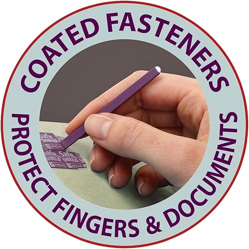 Miniatura 7 de Smead Carpeta de archivos de cierre de cartón prensado con sujetadores SafeSHIELD, 2 sujetadores, pestaña de corte recto, expansión de 2 pulgadas,