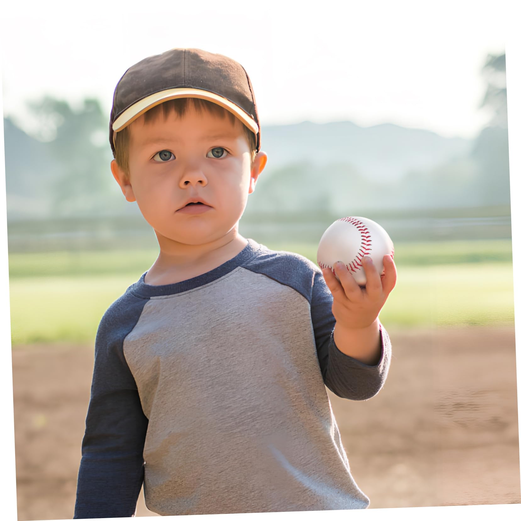 Abaodam 12 Pcs Training Baseballs for Durable Chip Material for Hitting Practice Baseball Training Equipment for Skill Improvement and Club Activities