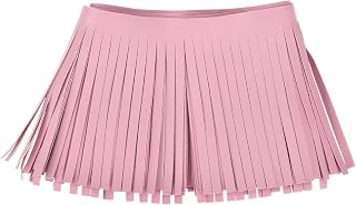 sourcing map Flecos de piel sintética de 1 yarda de 4 pulgadas de doble cara para coser vestidos, manualidades, decoración de faldas, color rosa