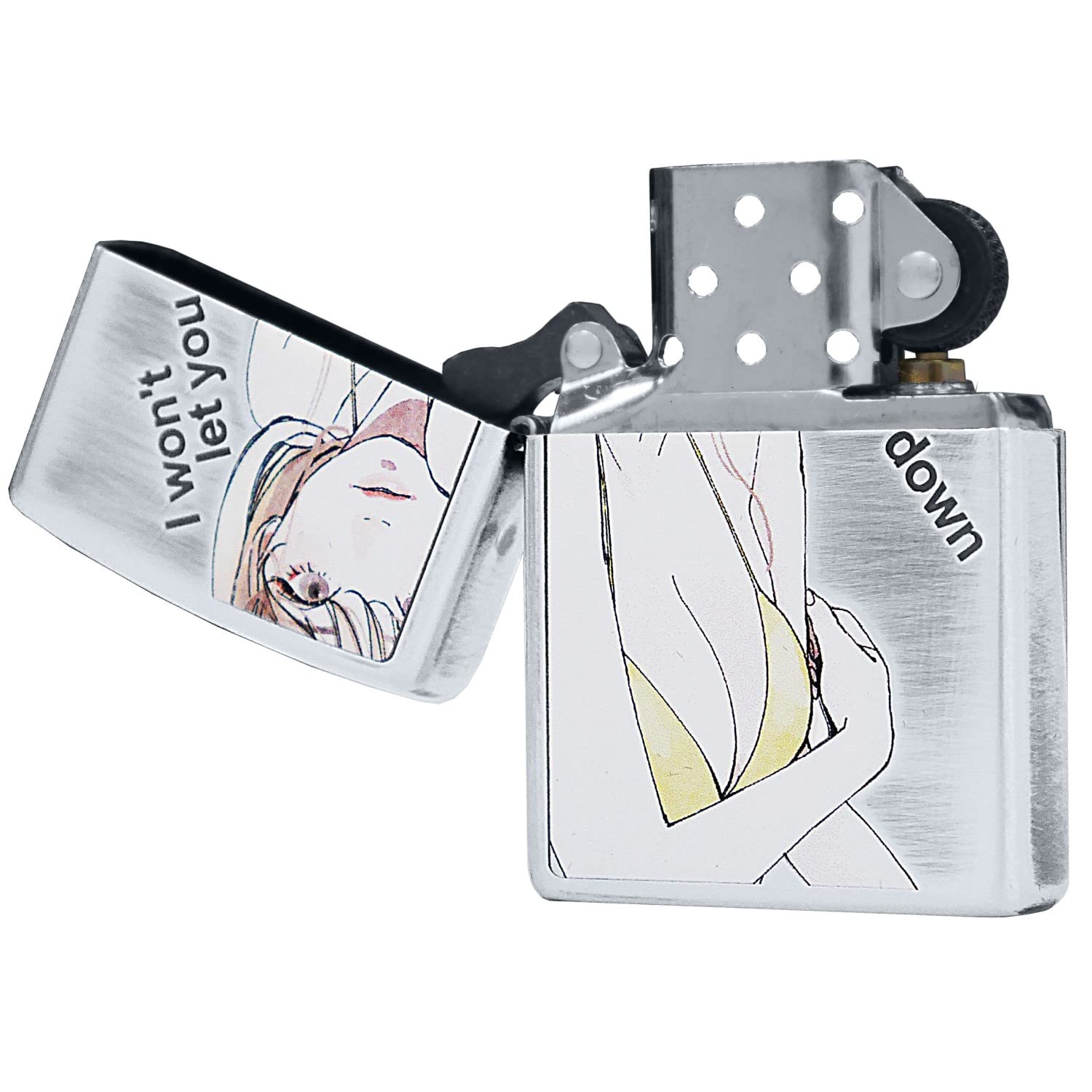 変態王子と笑わない猫　美少女　パジャマ　オイルライター　zippo 風　BH5 変態王子と笑わない猫 美少女 パジャマ オイルライター zippo 風