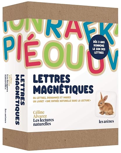 Coffret Lettres magnétiques "Céline Alvarez Les Lectures naturelles" cover