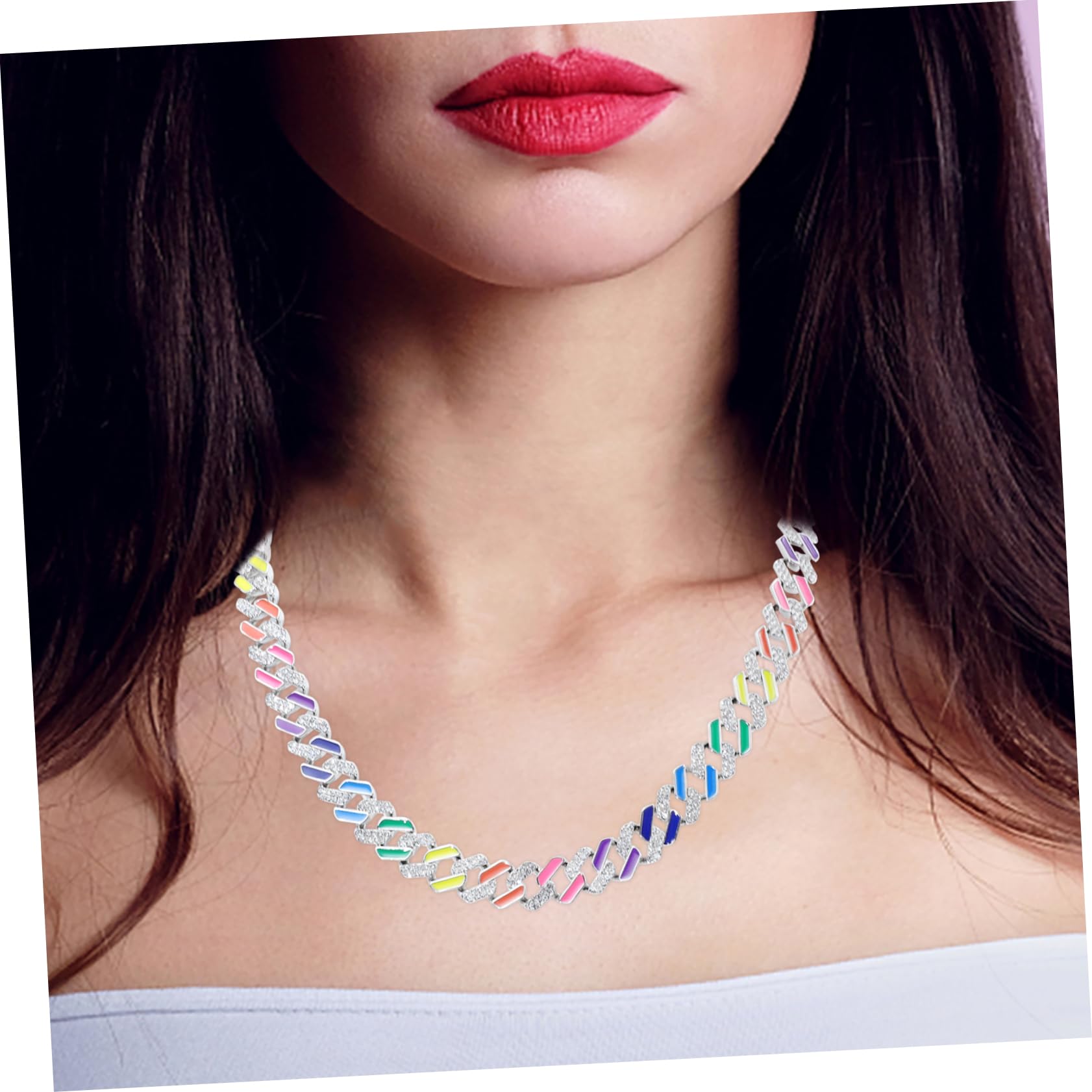 LIFKOME Gargantilla De Aleación De Zinc De 2 Piezas Respetuosa Con La Piel Con Diseño De Clavícula Colgante De Moda Para Mujer.